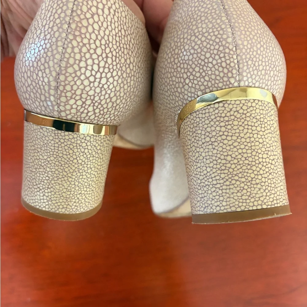 Kate Spade block heel pumps Sz 7.5
